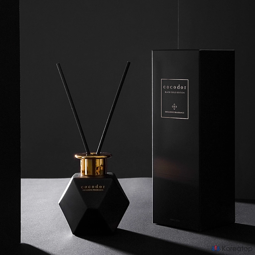 Диффузор для дома Cocodor Black Gold Edition, аромат Bookstore in the Wood, 400 мл, 2 шт., фото 6
