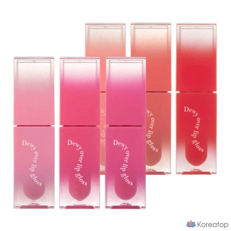 Тинт для губ Mqny New York Dewy Water Glow Tint, оттенок Juicy Pink, 3,5 г, 1 шт.