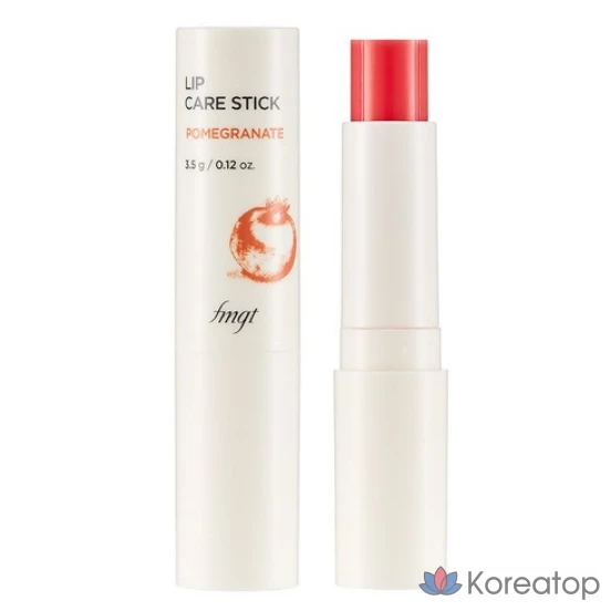 Бальзам для губ The Face Shop Lip Care Stick, 02 Гранат, 3,5 г, 1 шт.