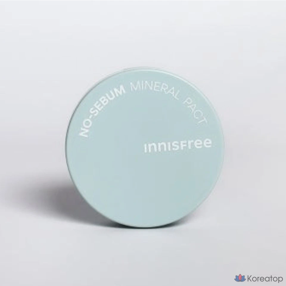 Innisfree No-Sebum Mineral Pact 8.5g, прозрачный, 1 шт.