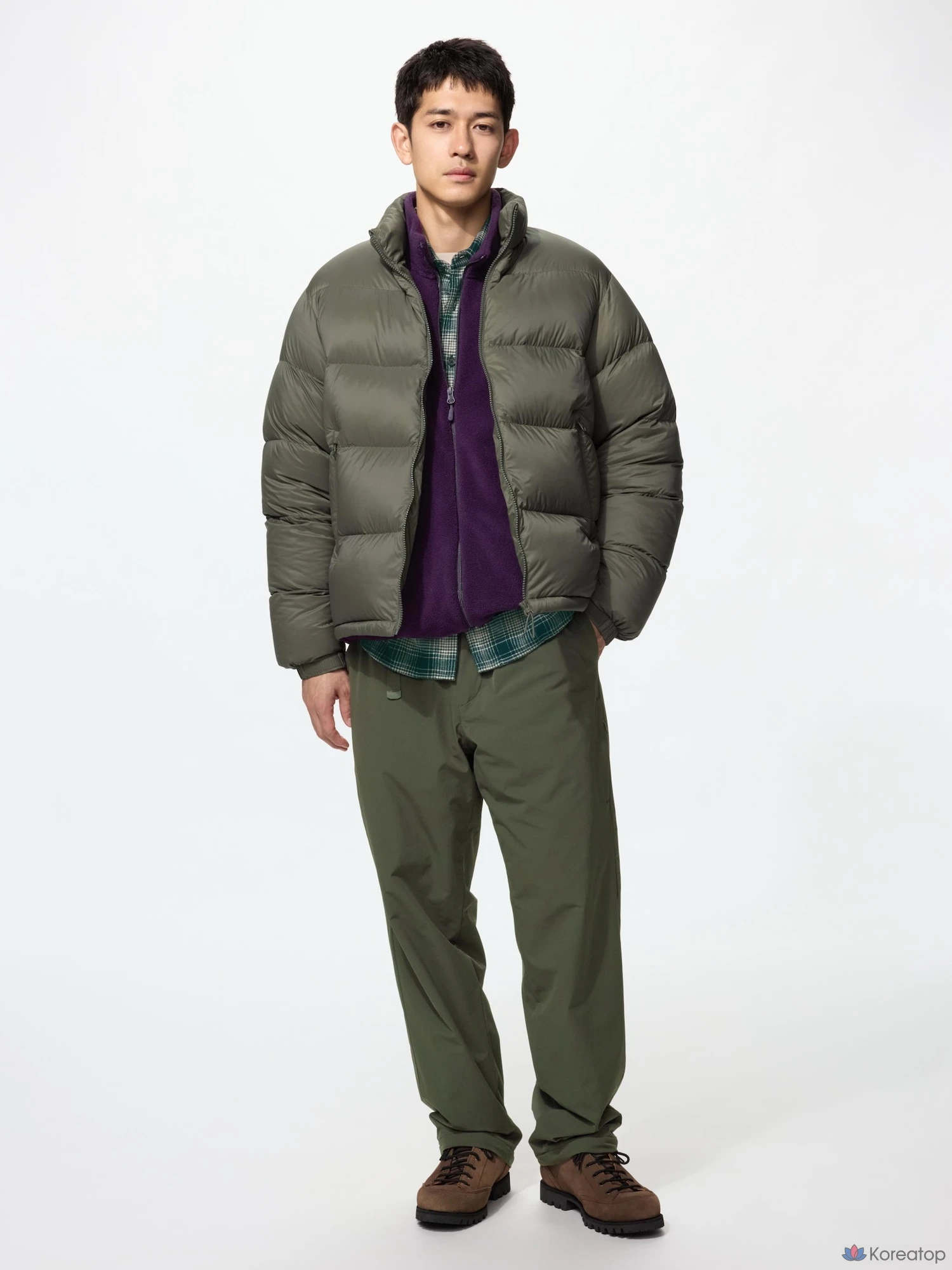 Брюки Uniqlo Warm Easy Pants, длина штанины 71-77 см