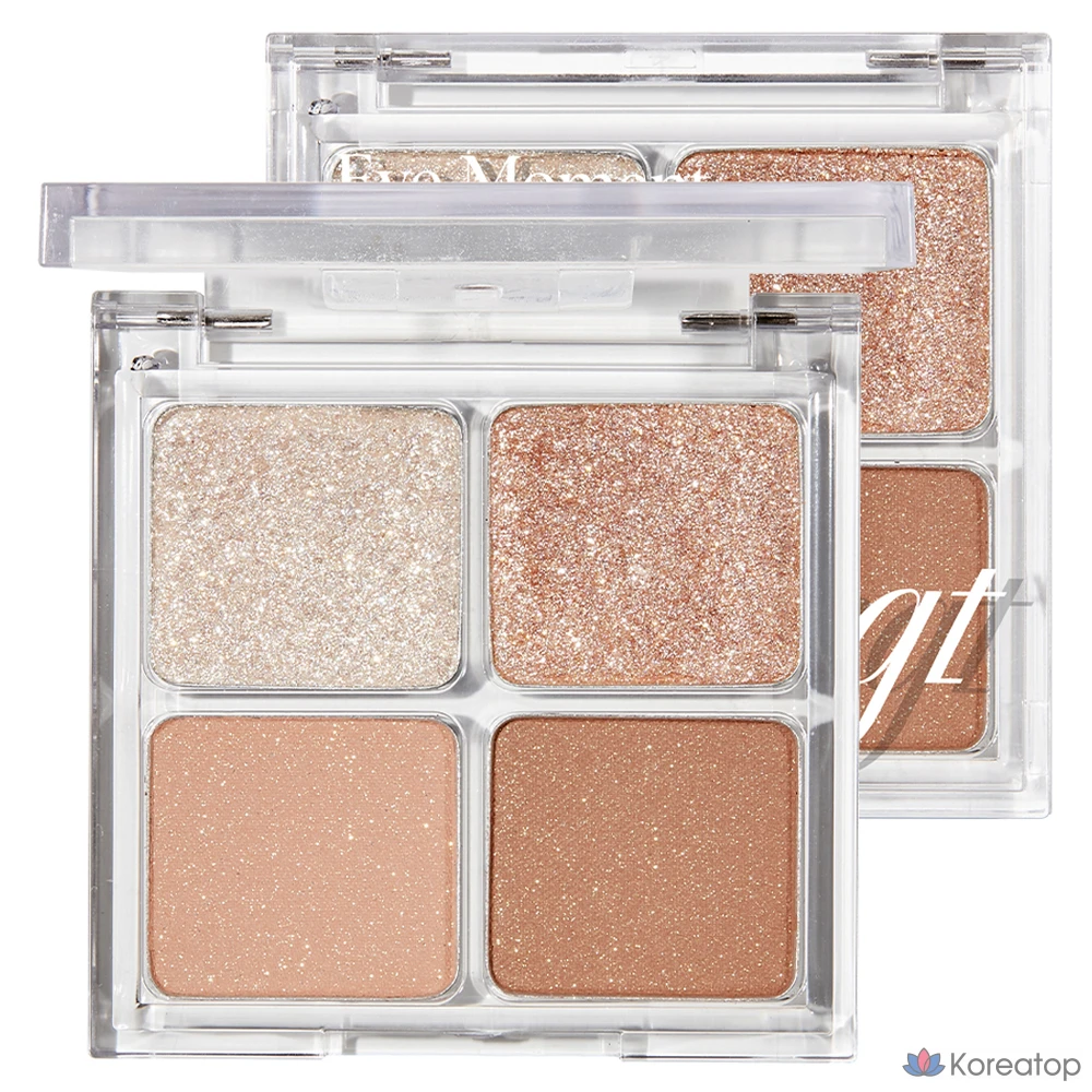 Палетка теней для век FMGT eye moment, 04 Natural Glow, 1 шт.