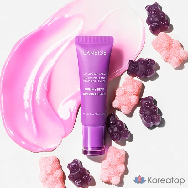 Бальзам для губ Laneige Lip Glow Balm, Spider Bear, 10 г, 1 шт., фото 2