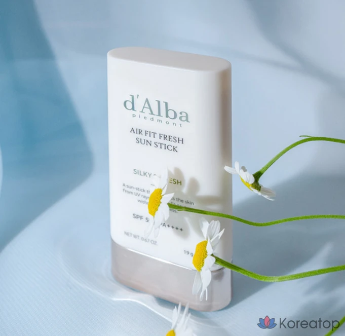 Солнцезащитный стик D'alba Air Fit Fresh SPF50+ PA++++, 19 г, 1 шт.