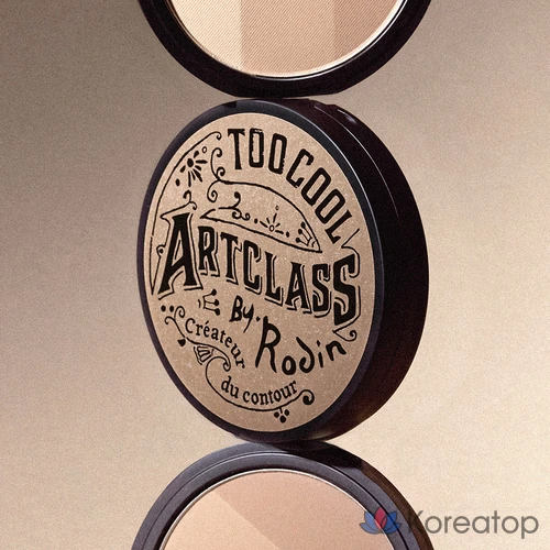 Набор для рисования Too Cool for School Art Class от Rodin: тени 9,5 г + кисть для контурирования Dual Contour Brush, Modern, 1 шт.