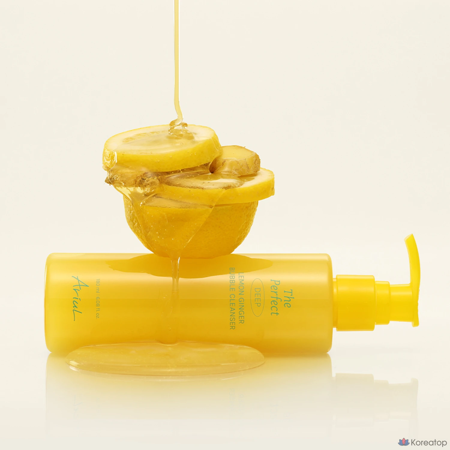 Очищающая пенка для лица Ariel The Perfect Lemon Ginger Bubble Cleanser, 180 мл, 1 шт.