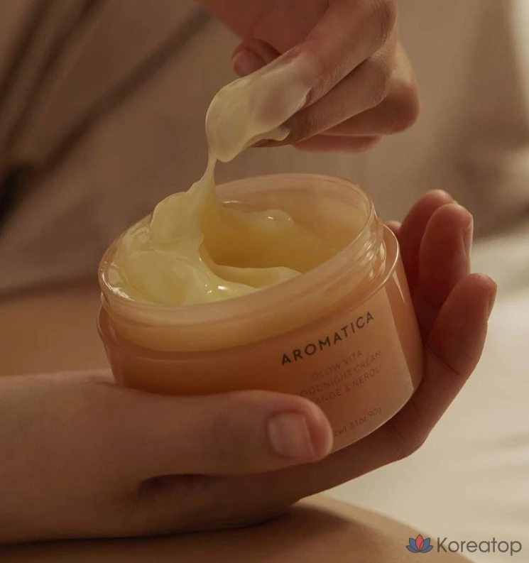 Aromatica Glow Vita Крем Goodnight Апельсин и Нероли, 90 г, 1 шт.