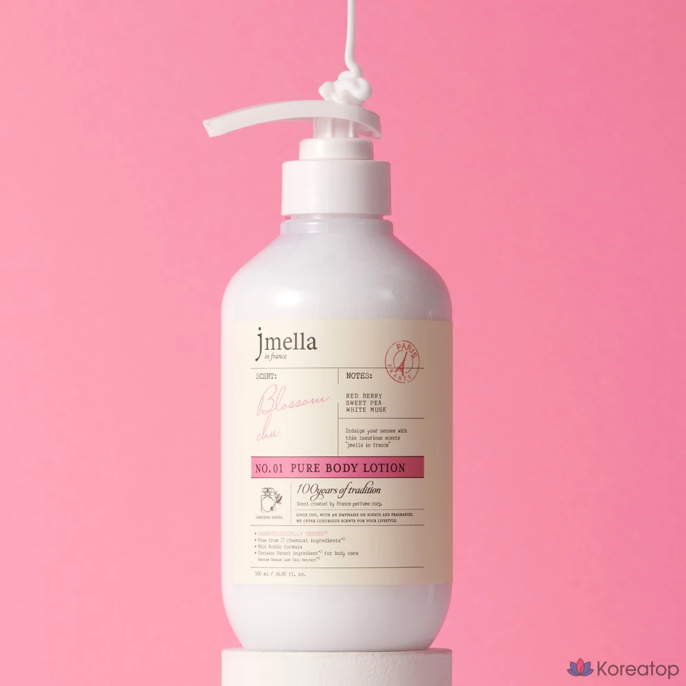 J.Mella Жевательный лосьон для тела Pure Blossom, 500 мл, 1 шт.