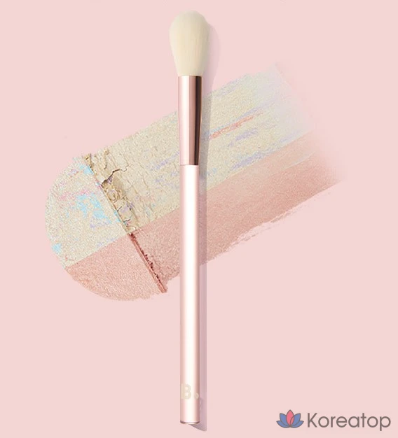 Кисть для хайлайтера Vanillaco, розовая, 1 шт.