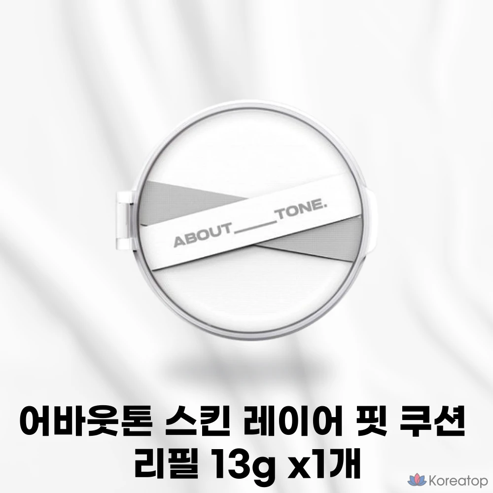 ABOUT TONE Skin Layer Fit Cushion Refill Adherent Blur Fit Skin Layer Fit Foundation Perfect Blur Cover Thin Touch Freckle Cover Redness Custom Cover Adherent Formula Pore Unevenments, 1 шт., пара 19