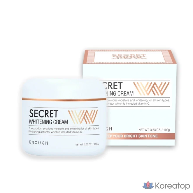 Крем Enough Secret W Whitening Cream, 1 шт.