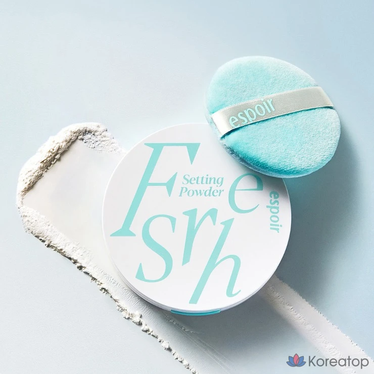 Пудра для фиксации макияжа Espoir Fresh, 9 г, белая, 1 шт., фото 2