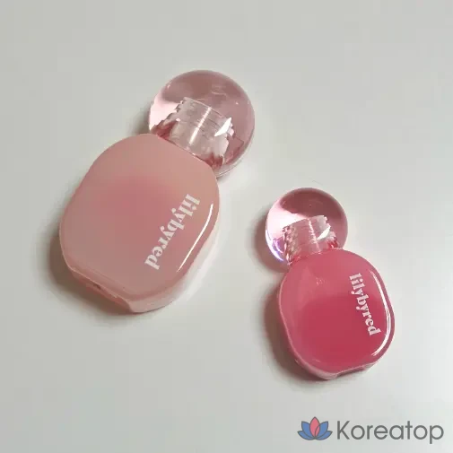 Lilybyred Balming Dewy Tint, 6 цветов, Глянцевый оттенок, 01 Lowkey Peach (Персиково-коралловый), 1 шт., фото 2