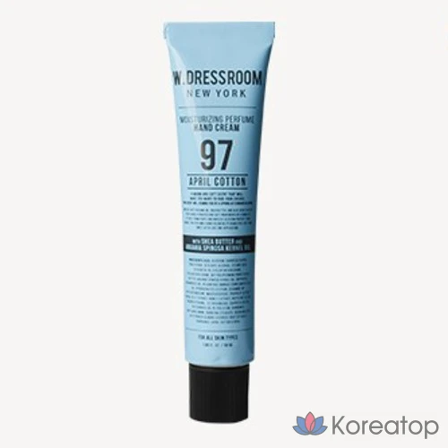 Набор из 4 комплектов: парфюмерный крем для рук W.Dressroom 50 мл, ароматы: 49 «Персиковый цветок» и 97 «Апрельский хлопок»., фото 4