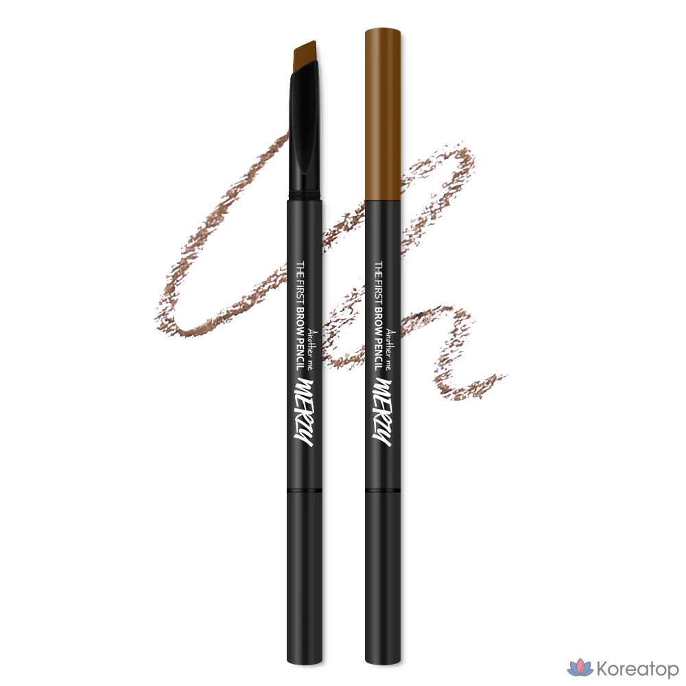 Карандаш для бровей MERZY the First, 0,3 г, цвет B3, миндально-коричневый, 1 шт.