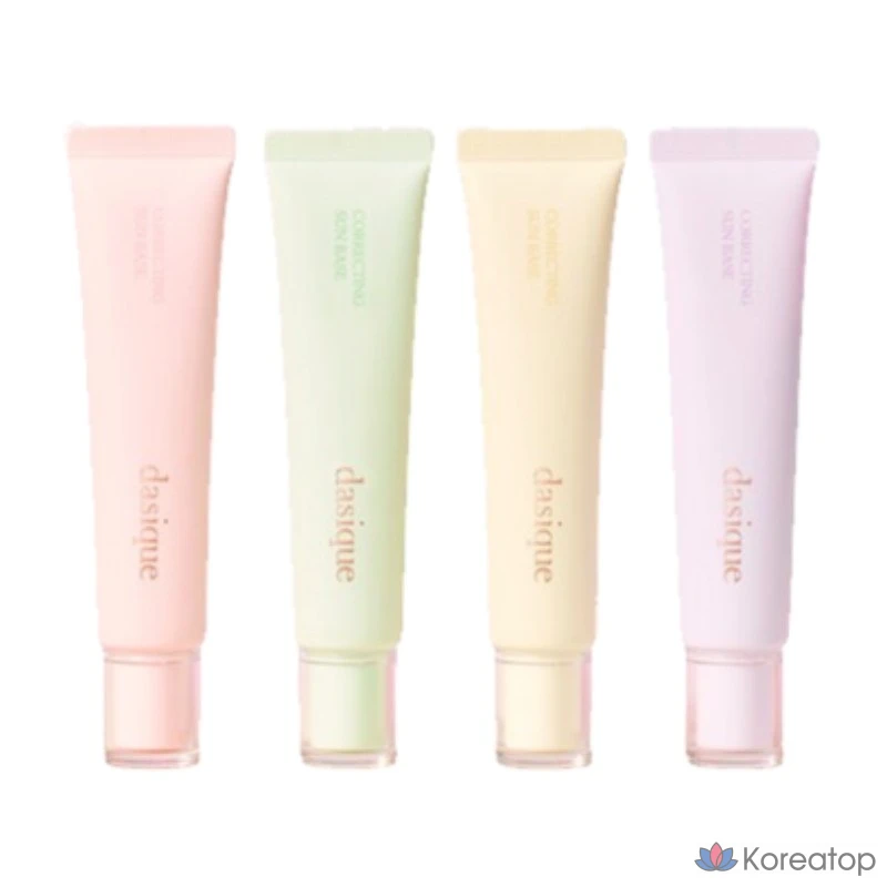 Солнцезащитная корректирующая база Dasique, 30 мл, оттенок 1+1 Rosy Pink, 1 шт.