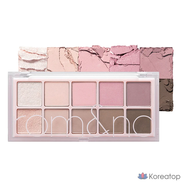 Палетка теней для век ROM&ND Better Than Palette, оттенок 06 Peony Nude Garden, 1 шт.