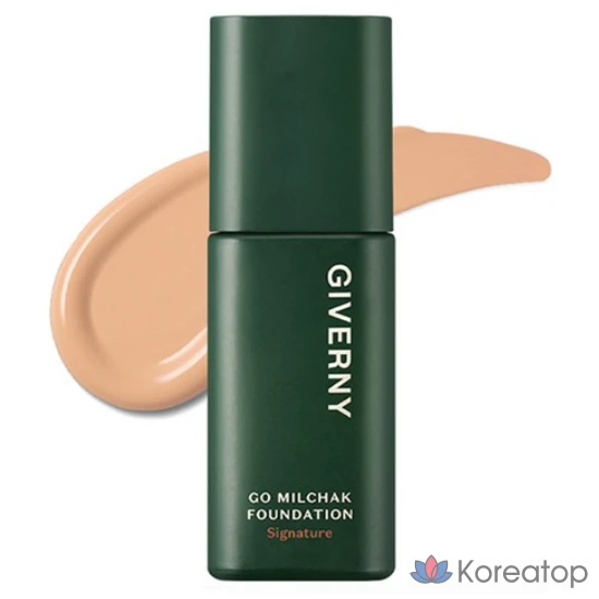 Тональный крем Giverny High-Adhesion Signature Foundation, 30 мл, 1 шт., № 22, натуральный бежевый.