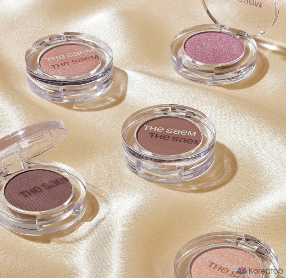 The Saem Sammul Single Shadow, CR02 Guava Jelly, 1 шт., фото 4