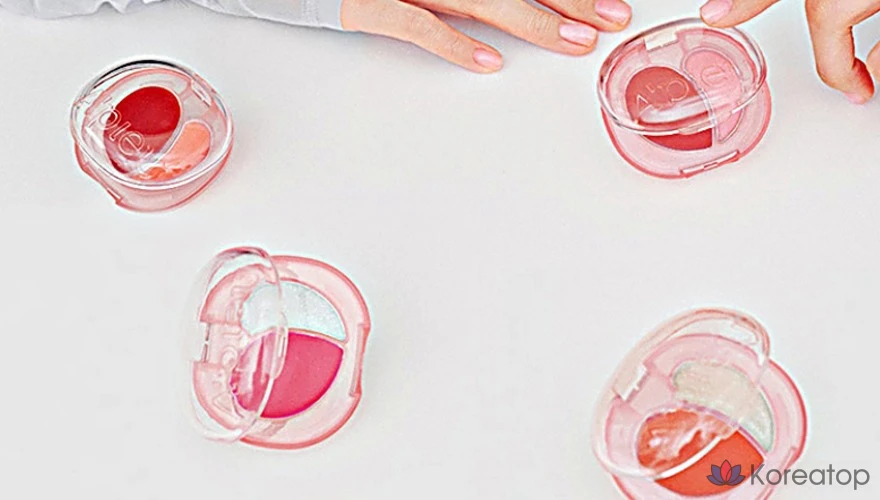 Бальзам для губ и щек A'Pieu Juicy Pang Mood Blending Lip & Cheek Balm 2.3g, 05 Ruby Grape Balm, 1 шт., фото 2