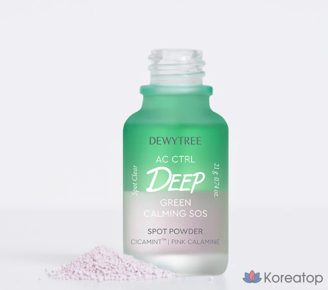 Успокаивающая точечная пудра Dewytree AC Control Deep Green Calming SOS, 21 г, 1 шт.