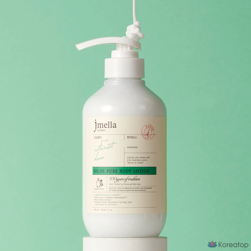 J.Mella Лосьон для тела Pure Forest Dew, 1 шт., 500 мл