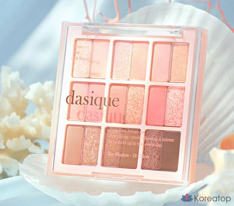 Палитра теней Dasique, оттенок 23 Summer Coral, 1 упаковка, фото 2