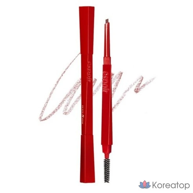 Карандаш для бровей Espoir The Brow Balance Pencil, 0,1 г, оттенок 08 Dusty Pink, 1 шт.