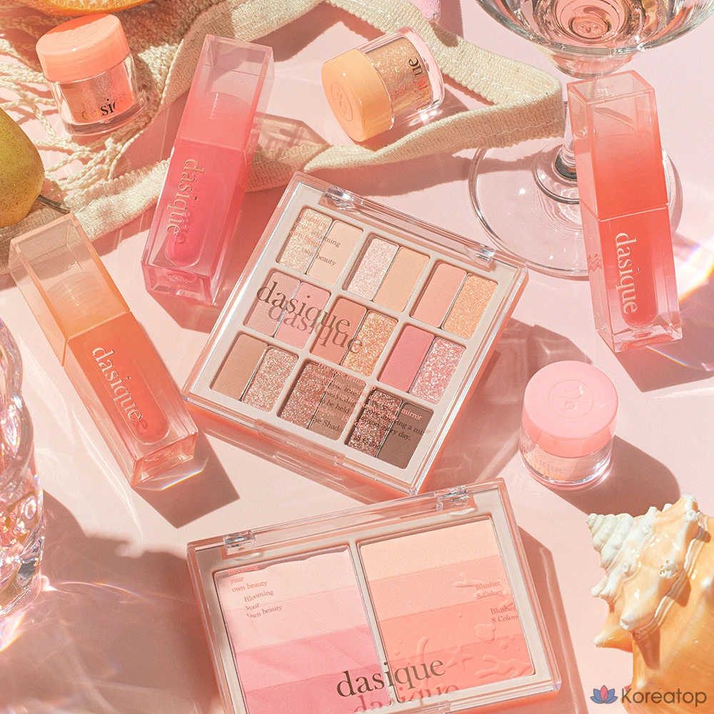 Палитра теней Dasique, оттенок 23 Summer Coral, 1 упаковка, фото 8