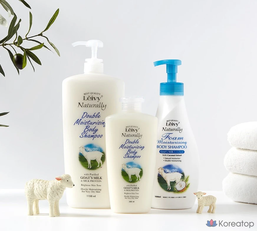 Гель для духа Somang с козьим молоком, 1,15 л, 1 шт., фото 8