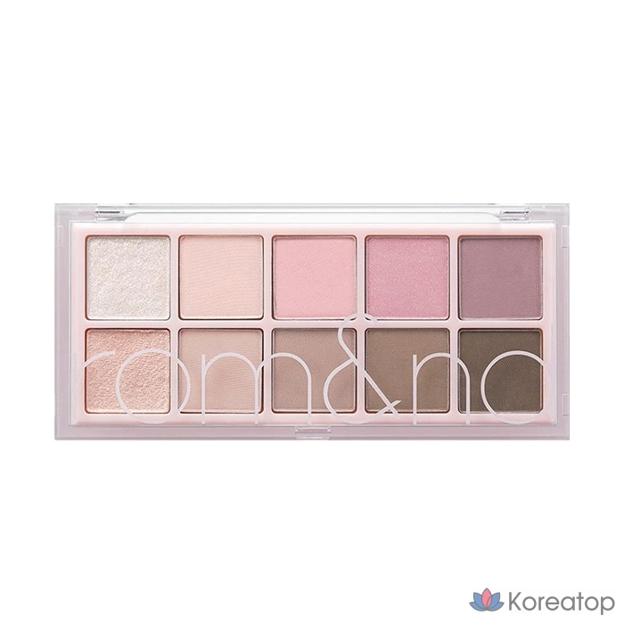 Палетка теней для век ROM&ND Better Than Palette, оттенок 06 Peony Nude Garden, 1 шт., фото 2