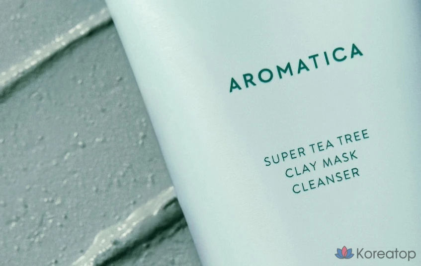 Очищающая маска Aromatica Super Tea Tree Clay Mask Cleanser, 150 мл, 3 шт., фото 5