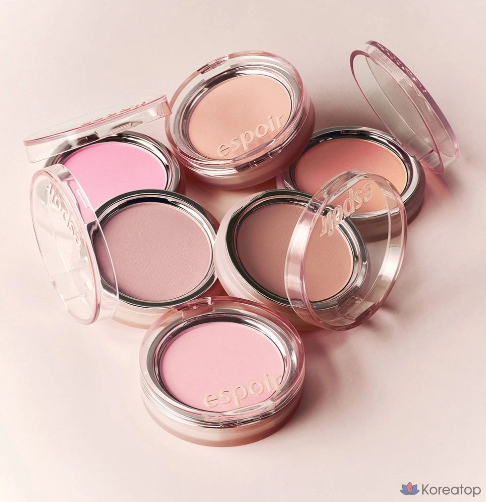 Румяна Espoir Blur Wear Blush, оттенок 1 Nu Pink, 6 г, 1 шт., фото 5