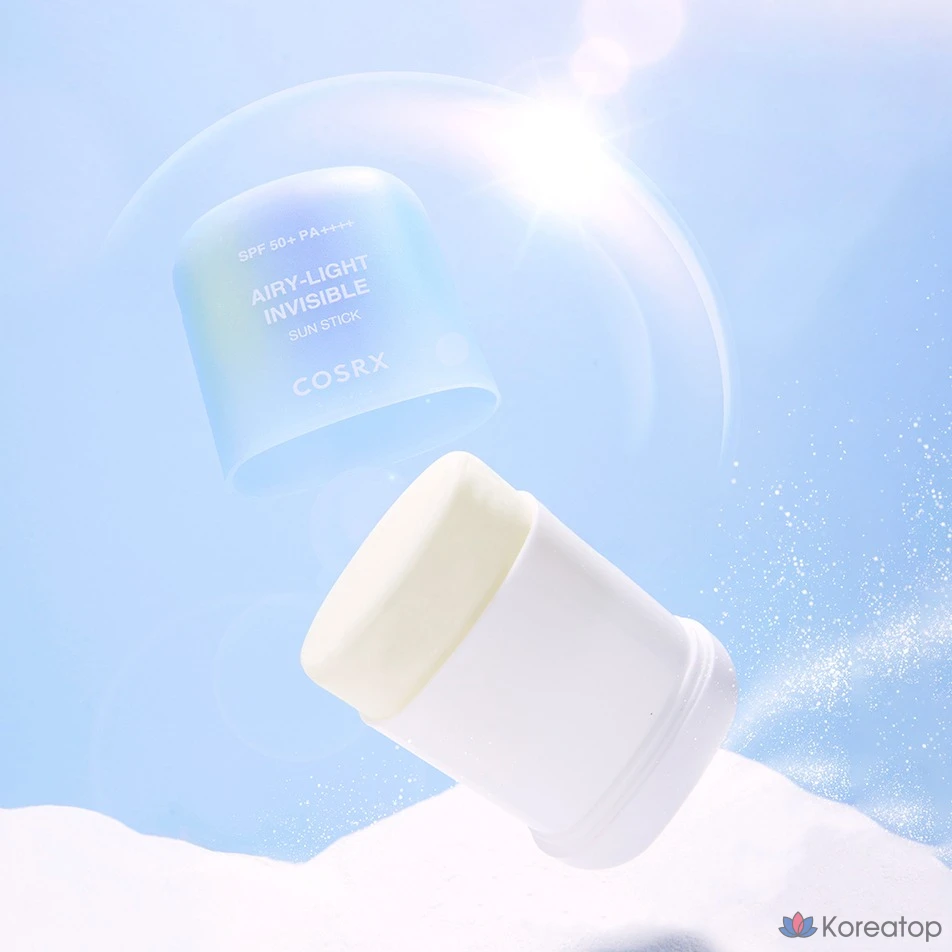 Солнцезащитный стик COSRX Airy Light Invisible Sun Stick SPF50+ PA++++, 19 г, 1 шт.
