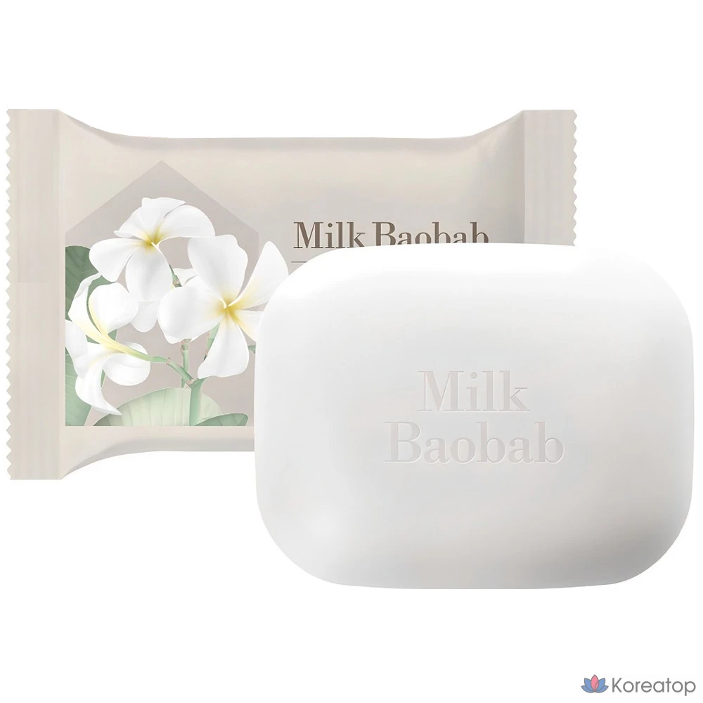 Белое мыло Milk Baobab Original, 100 г, 1 упаковка.