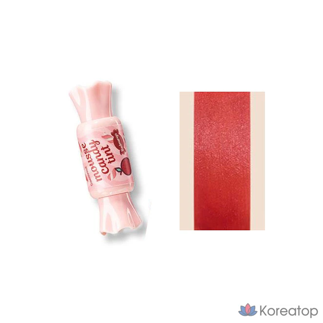 The Saem Sammul Mousse Candy Tint, 8 г, 01 мусс из красного манго, 1 шт., фото 2