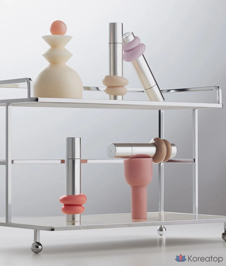 Тинт для губ Heart Percent Dot On Mood One Way Glow, 4 г, 14 шт., оттенок Teddy Mocha, 1 шт., фото 4