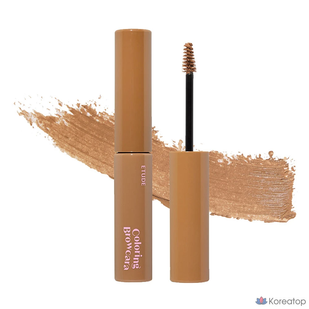 Etude House Drawing Eyes Coloring Browcara 6g, No. 3 Natural Brown, 1 шт.