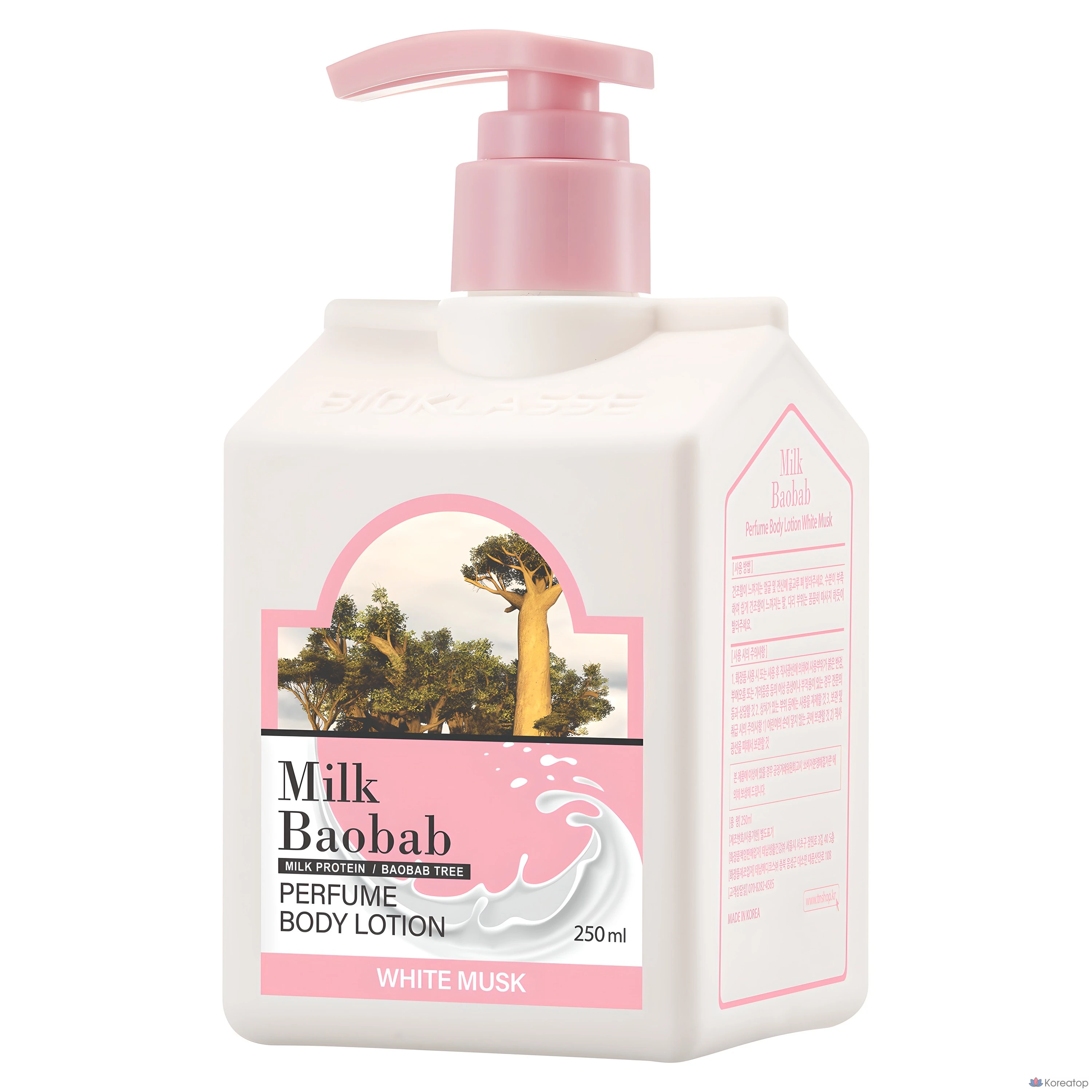 Лосьон для тела Milk Baobab с ароматом белого мускуса, 250 мл, 1 шт.