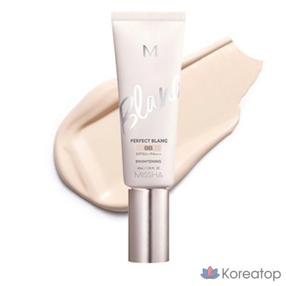 Missha M Perfect Blanc BB SPF50+ PA+++ 40 мл, бежевый оттенок № 22, 1 шт.