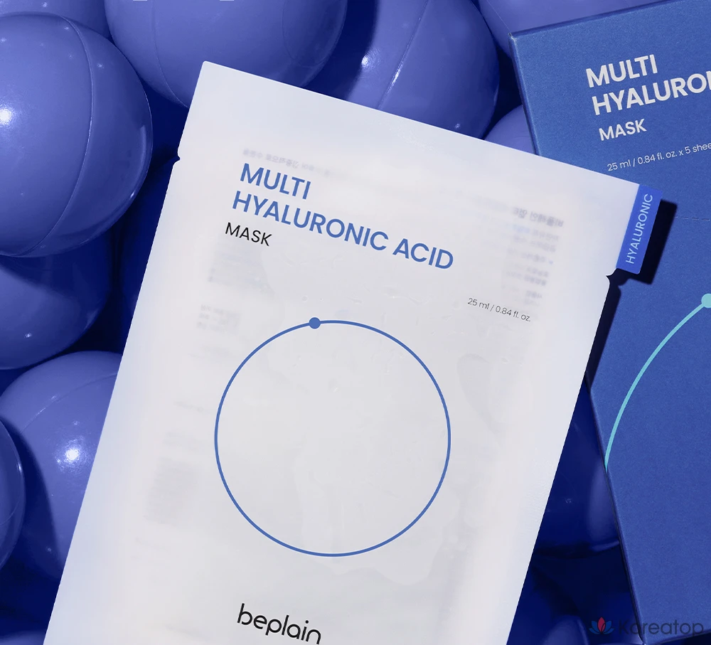 Маска Beplain с мультигиалуроновой кислотой, 25 мл, 5 шт., 4 шт., фото 3