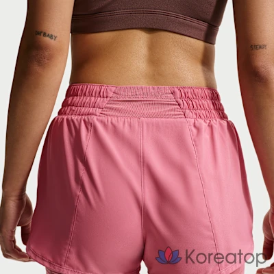 Шорты женские Nike Dri-FIT One Mid-Rise 3-Inch 2-in-1 Shorts, фото 3