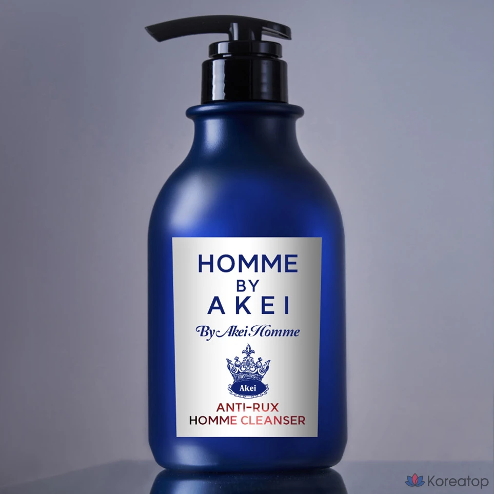 Охлаждающее средство для умывания Akei Derma+ Homme Antiluxe All-in-One для мужчин, 550 мл, 1 шт.
