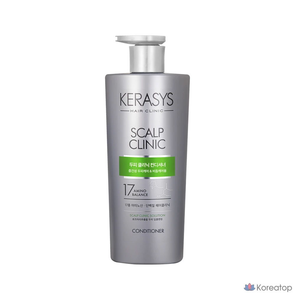 Кондиционер для волос KeraSys Scalp Clinic Protein Plus, 600 мл, 1 шт.