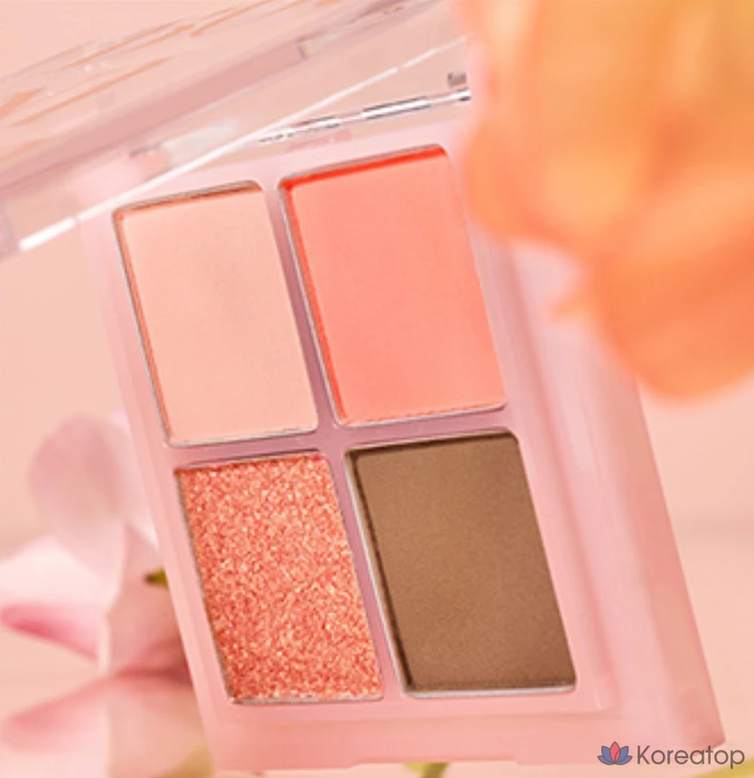 Палетка теней для век Bouquet Garni Mood Blending Eyeshadow Palette 6,9 г, оттенок Peach Dreaming, 1 шт.