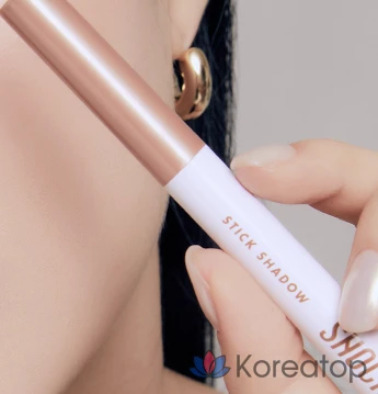 Тональные тени-карандаш Tony Moly The Shocking Color Fixing Stick Shadow, 1 г, оттенок «ржавое золото», 1 шт., фото 4