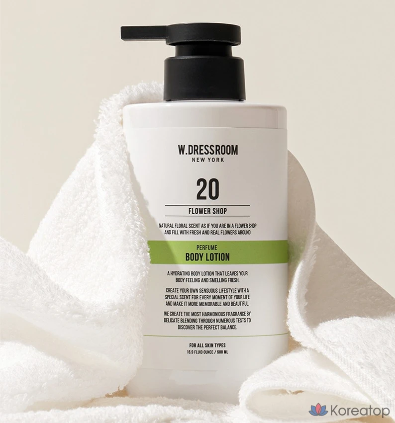 Парфюмированный лосьон для тела W.Dressroom 20 Flower Shop, 500 мл, 1 шт.