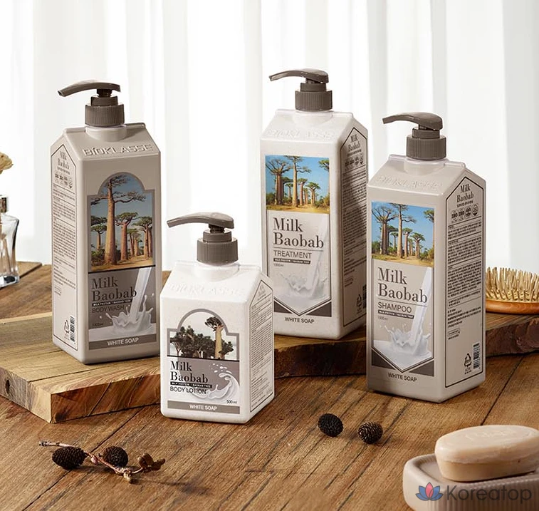 Лосьон для тела «Milk Baobab» с ароматом белого мыла, 500 мл, 1 шт., фото 5