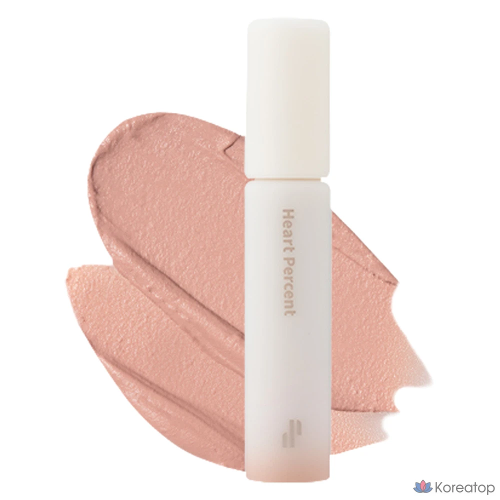 База под помаду Heart percent Dot On Mood All Cover Lip Base 4,1 г, кремово-бежевая, 1 шт.