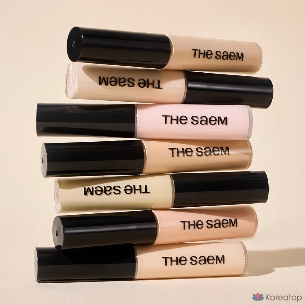 Консилер The Saem Cover Perfection Tip, 6,5 г, 1 шт., оттенок 1,5 Natural Beige.